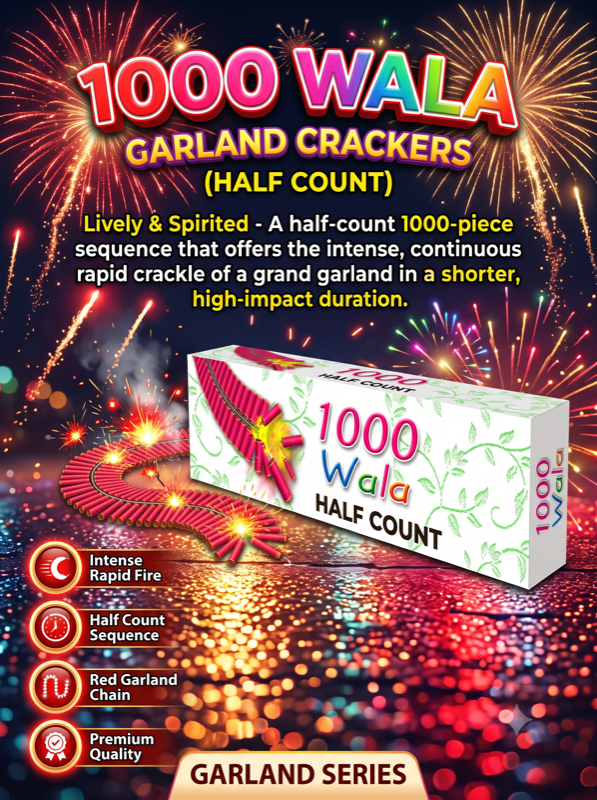 1000 Wala Garland(Half count)