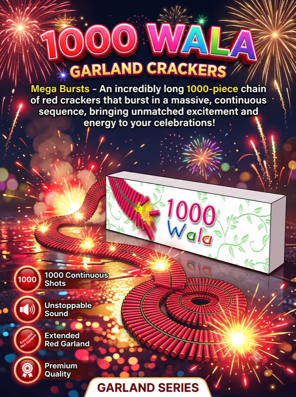 1000 Wala Garland(Full count)