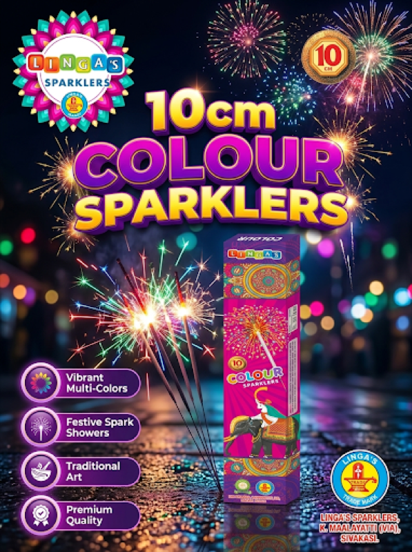 10cm Colour Sparklers