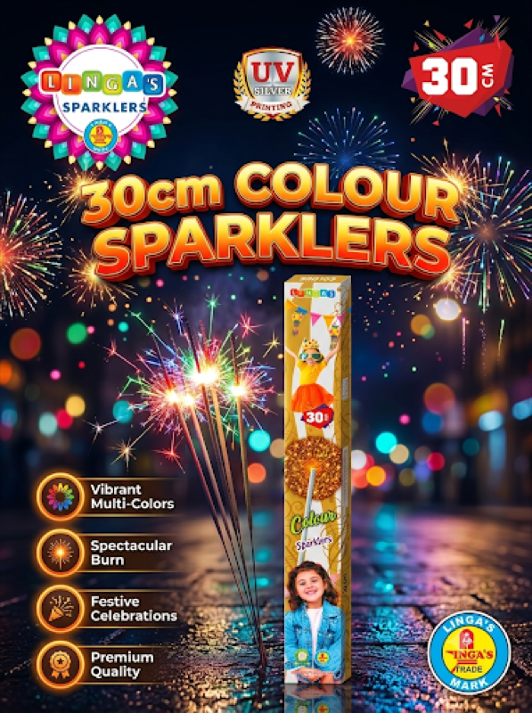 30cm Colour Sparklers